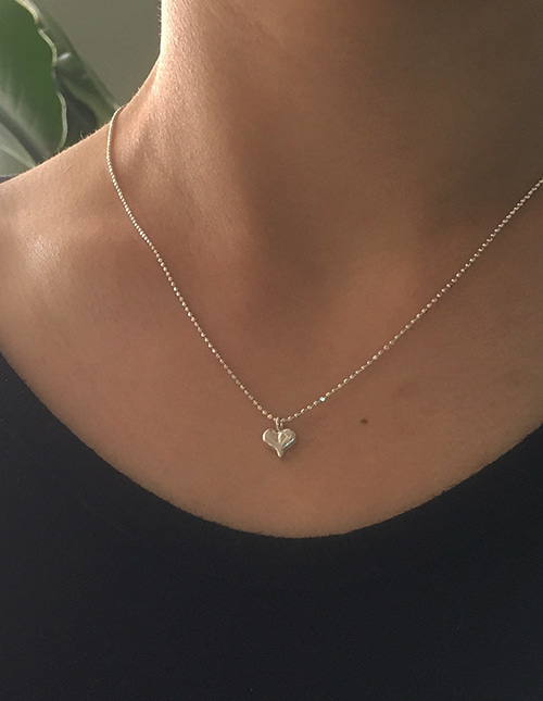 [silver925]Mini-heart  Necklace
