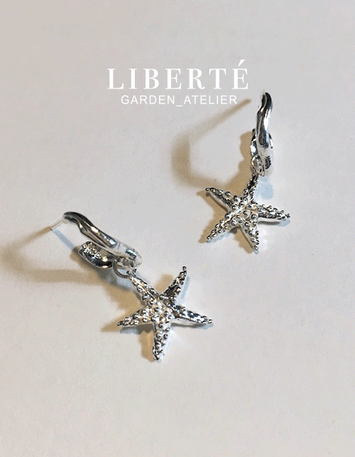 [silver925]Ring type / starfish Earrings